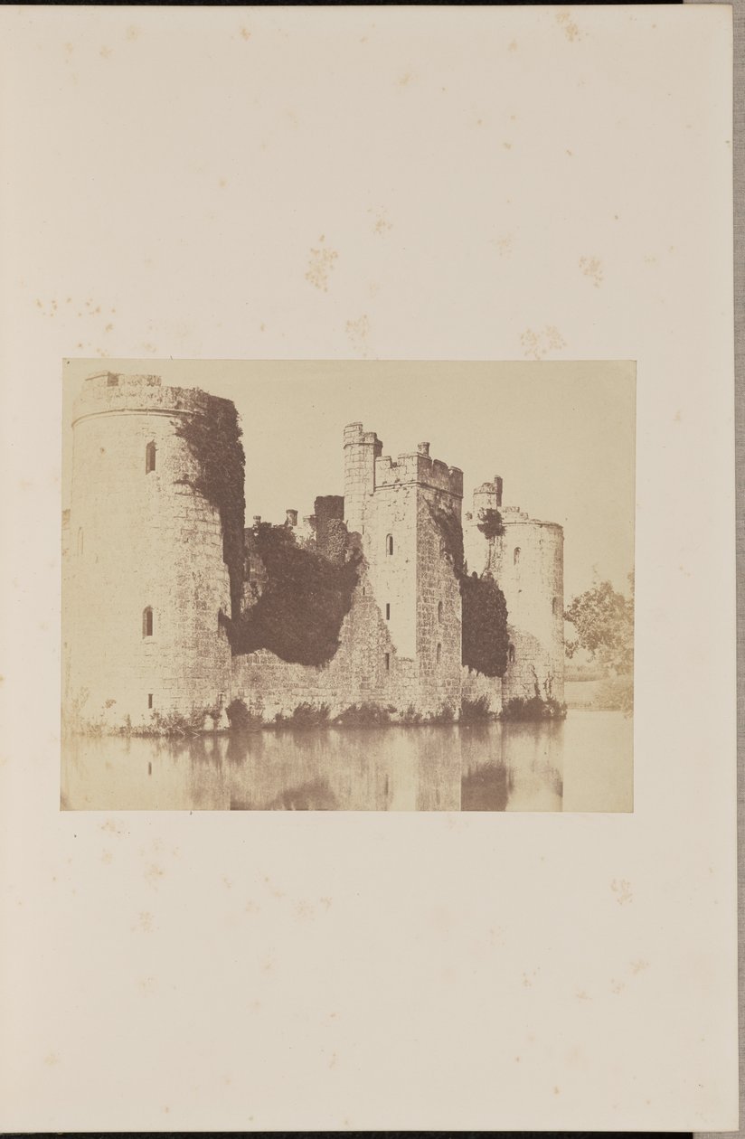 Castillo de Bodiam, Sussex, desde el sureste de Thomas G. Mackinlay