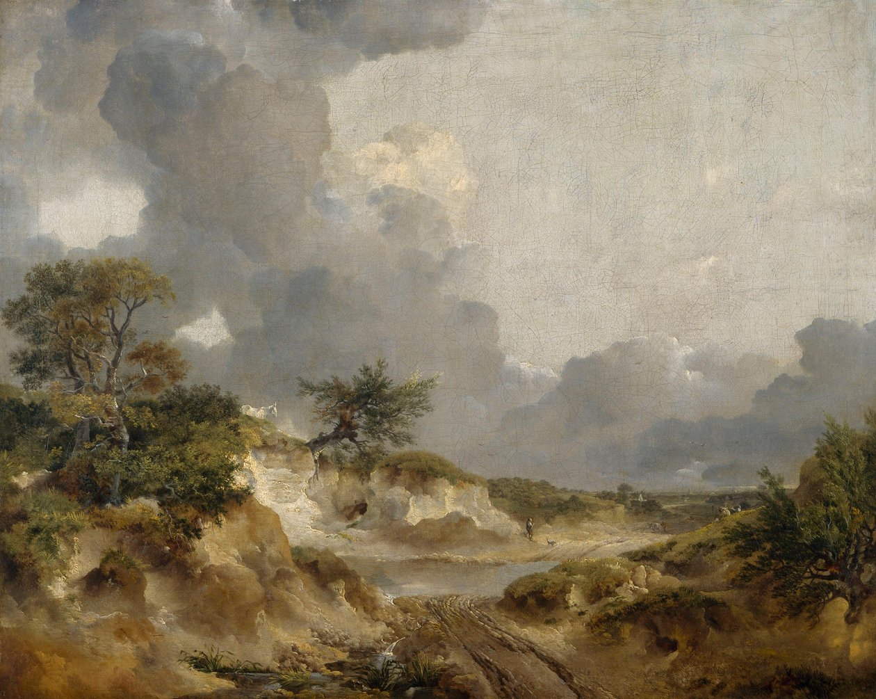 Vista en Suffolk de Thomas Gainsborough