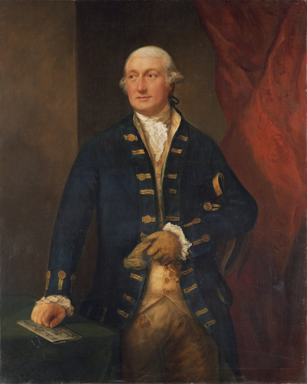 Almirante Thomas Graves, 1785 de Thomas Gainsborough
