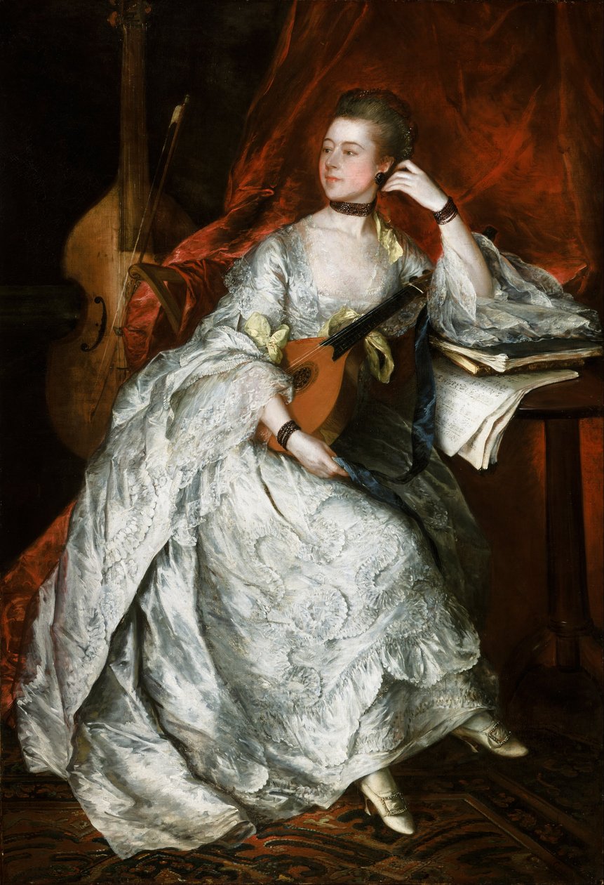 Ann Ford (luego Sra. Philip Thicknesse) de Thomas Gainsborough