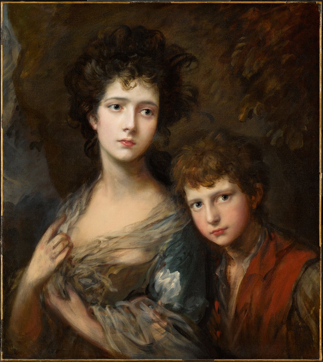 Elizabeth y Thomas Linley de Thomas Gainsborough