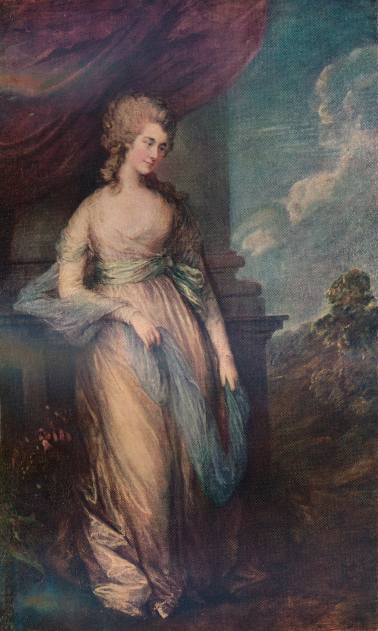 Georgiana, Duquesa de Devonshire, 1783 de Thomas Gainsborough
