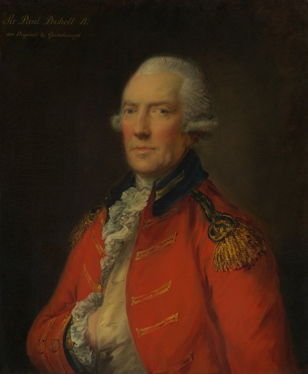 Teniente Coronel Paul Pechell de Thomas Gainsborough