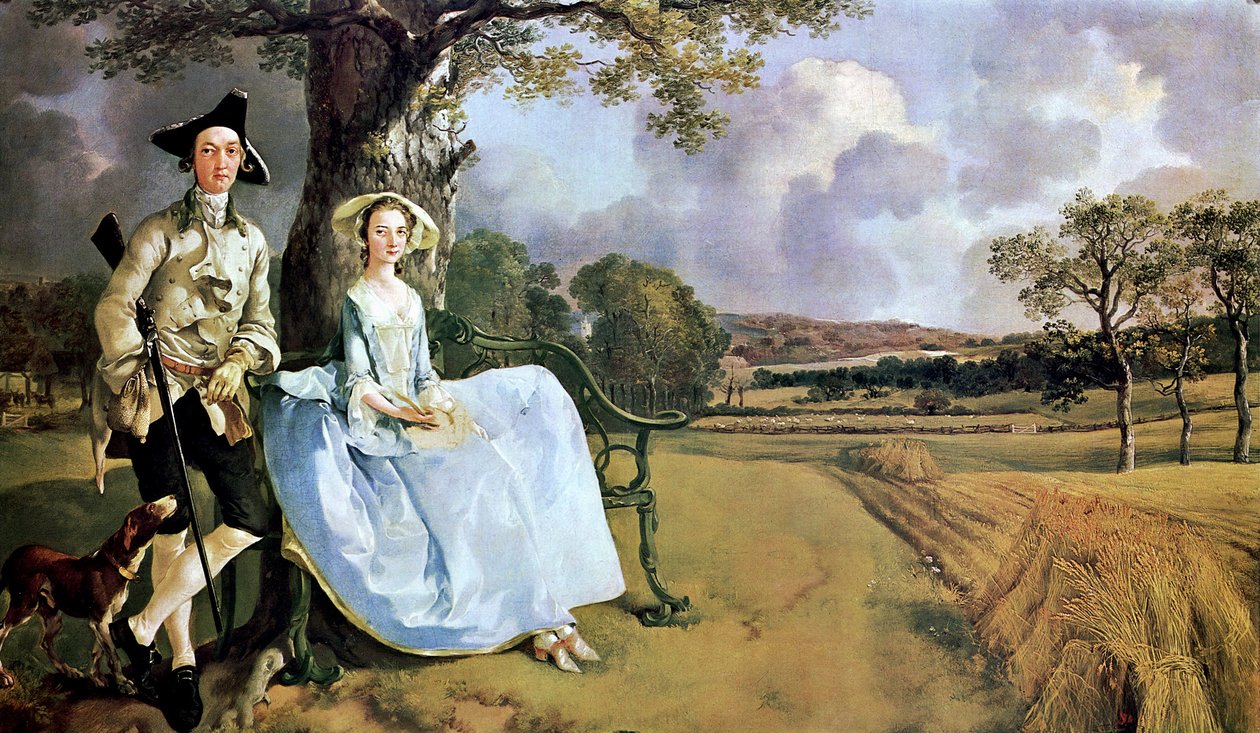 Sr. y Sra. Andrews de Thomas Gainsborough