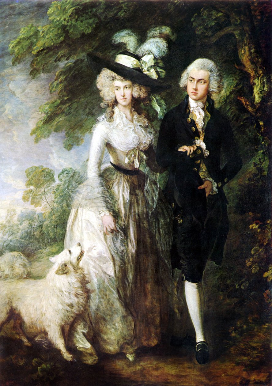 Sr. y Sra. William Hallett ("The Morning Walk") de Thomas Gainsborough