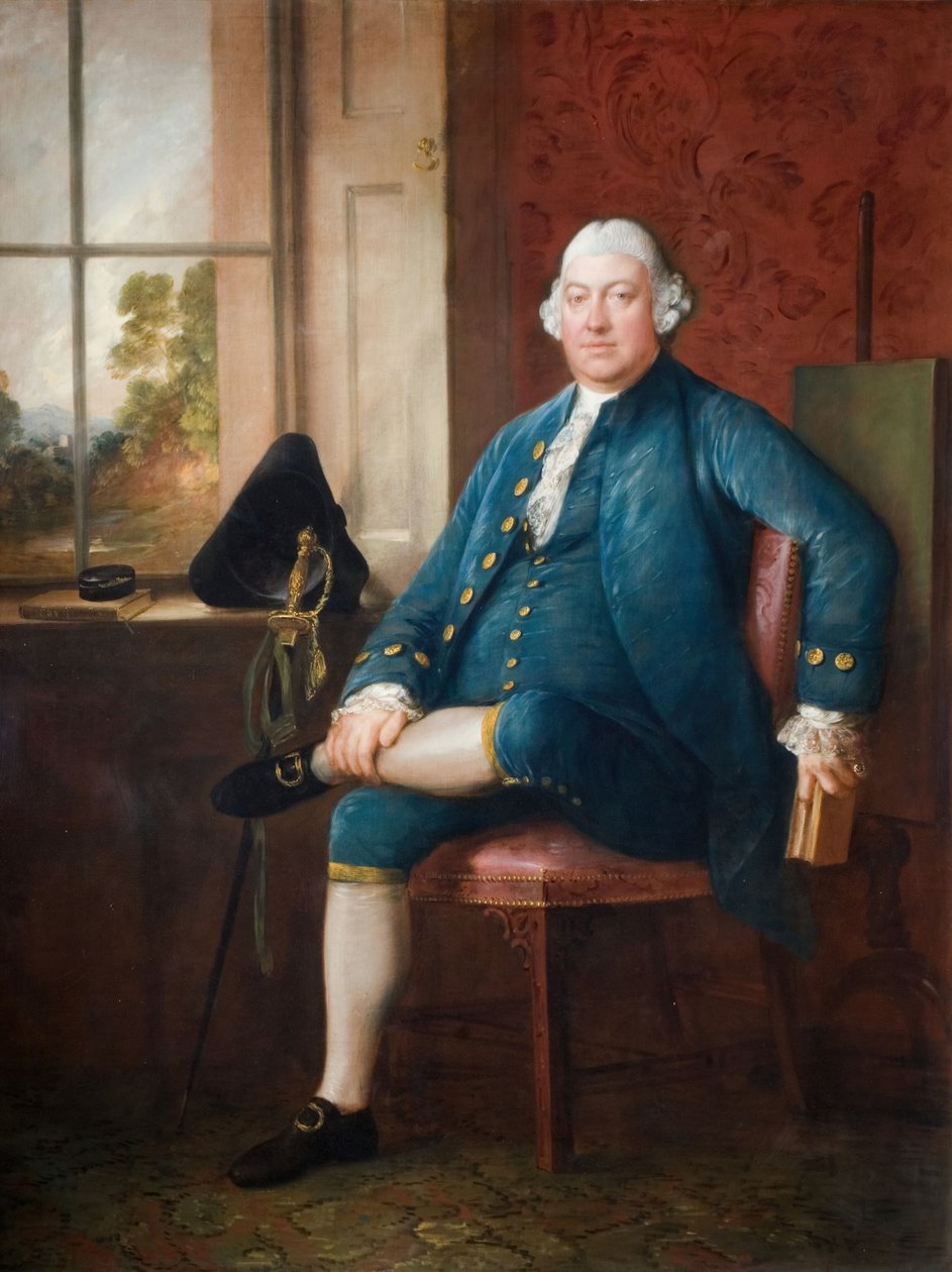 Retrato de Matthew Hale 1728-86, 1763 de Thomas Gainsborough