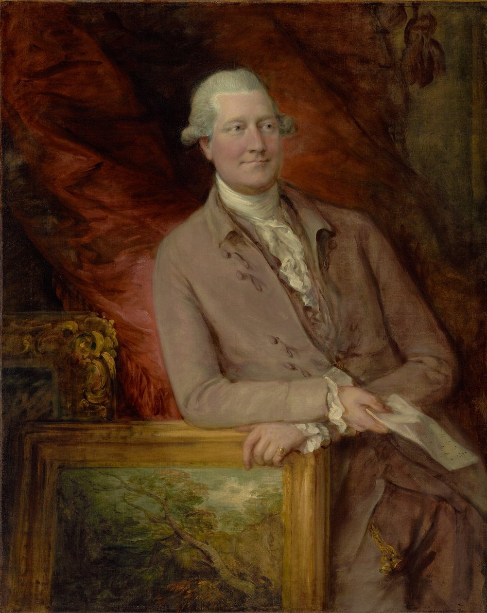 Retrato de James Christie (1730 - 1803) de Thomas Gainsborough