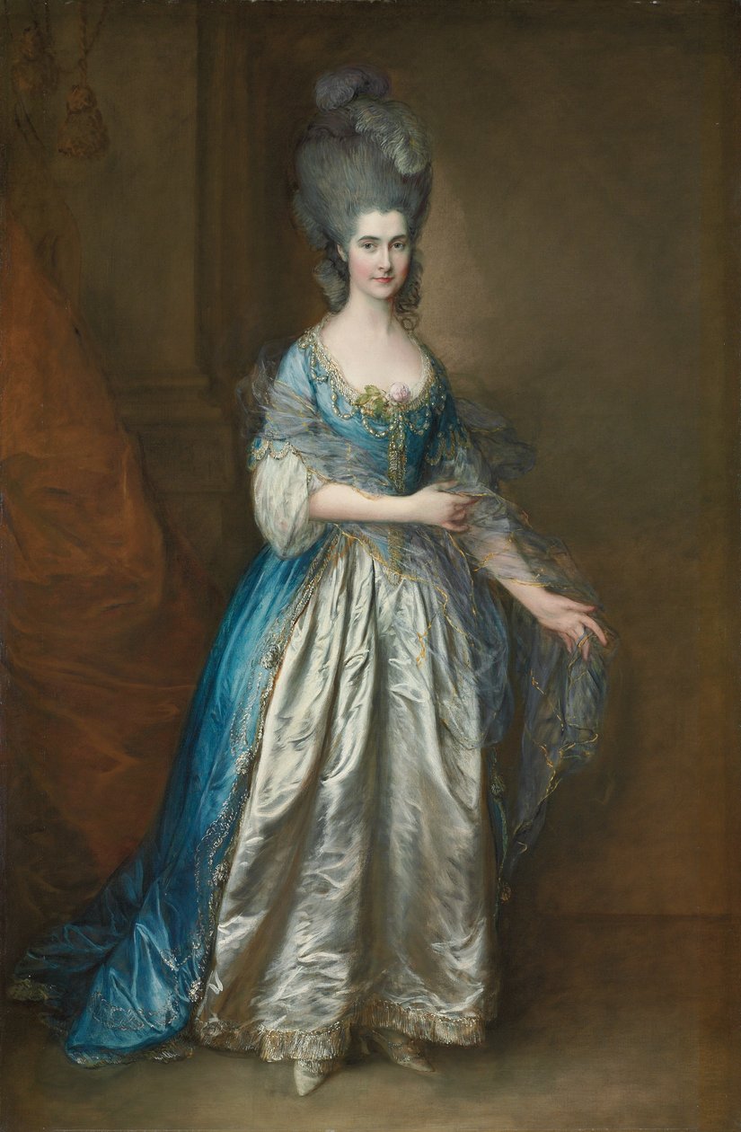 Retrato de la Sra. William Villebois de Thomas Gainsborough