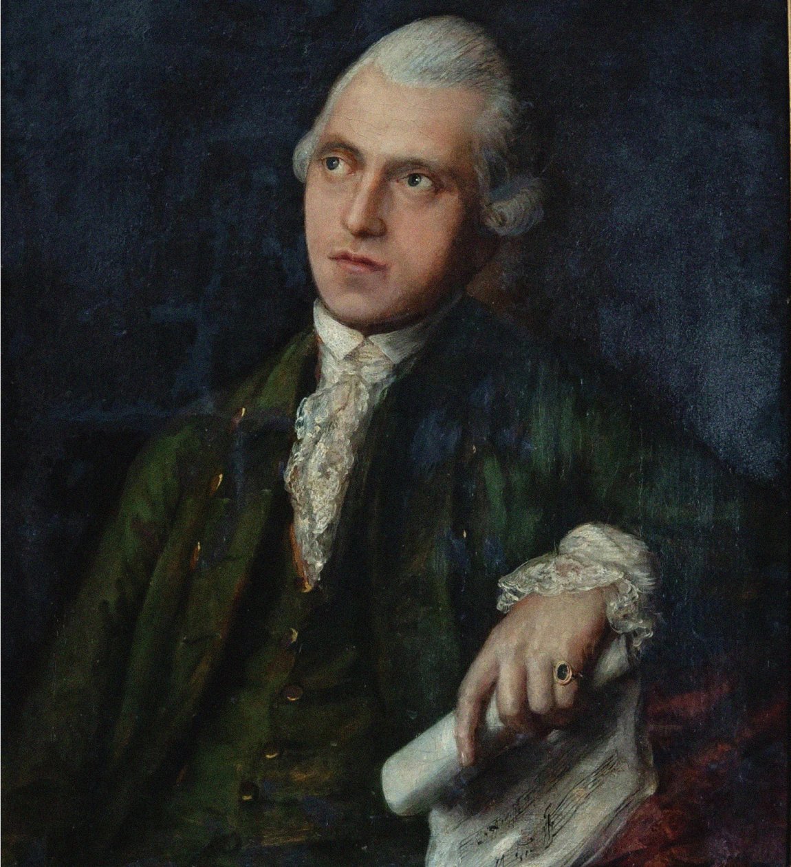 Retrato del compositor y violinista Antonín Kammel 1730-1784, c.1768 de Thomas Gainsborough
