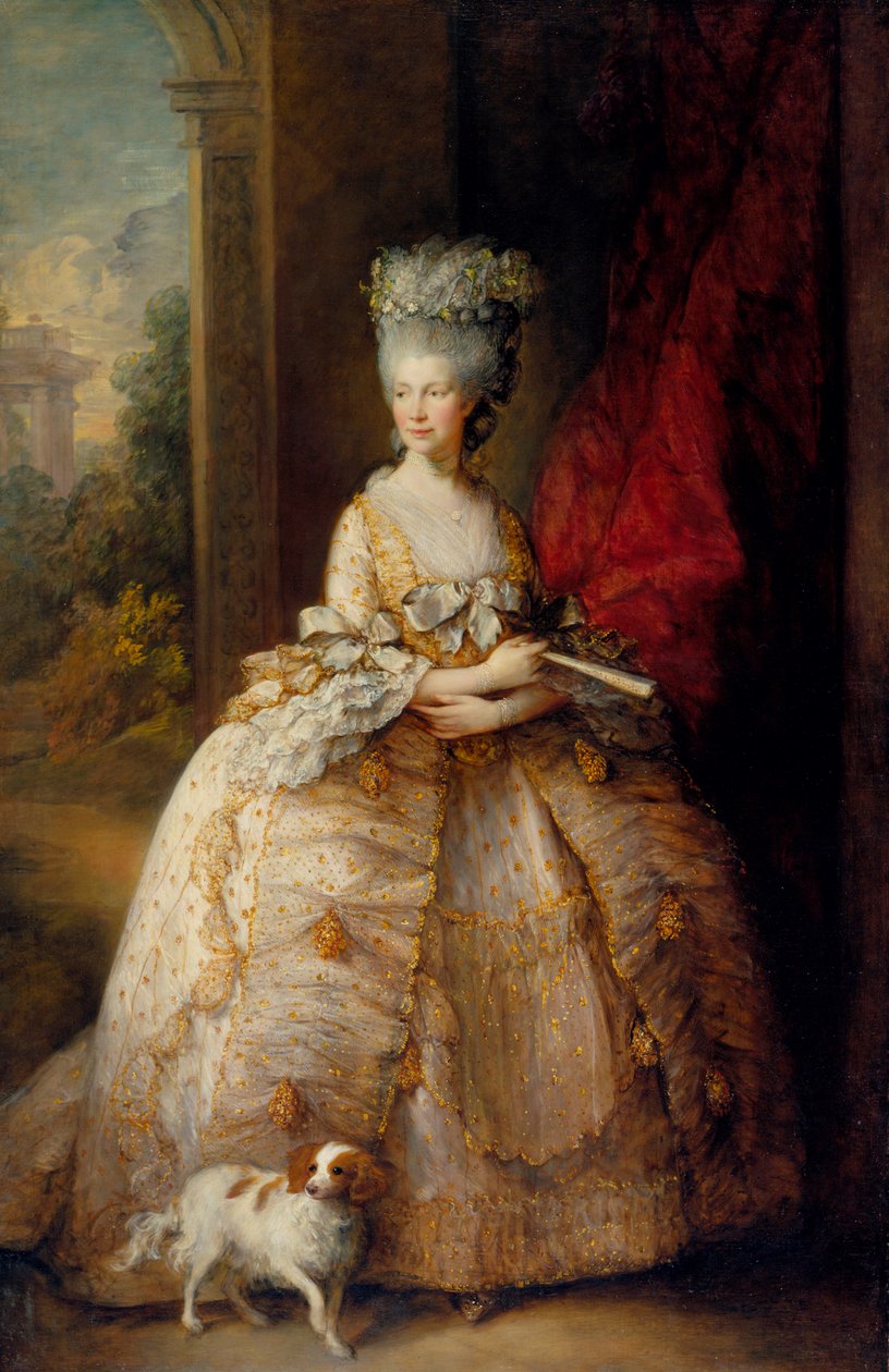 Reina Carlota (1744-1818) de Thomas Gainsborough