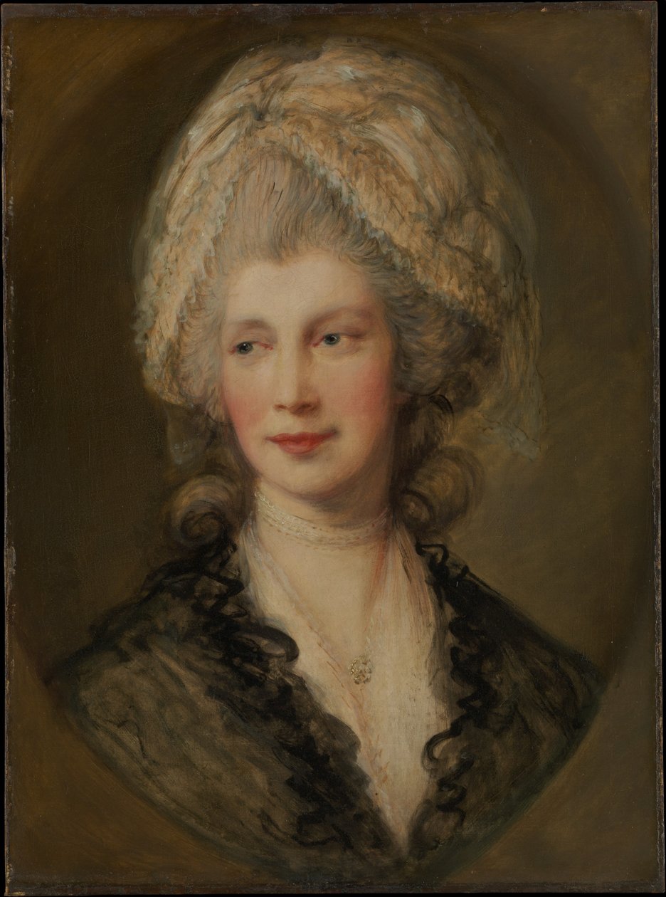 La reina Charlotte de Thomas Gainsborough