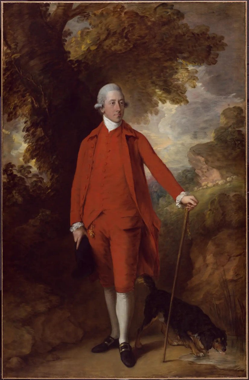 Thomas Gainsborough - El Honorable Richard Savage Nassau de Zuylestein, M.P de Thomas Gainsborough