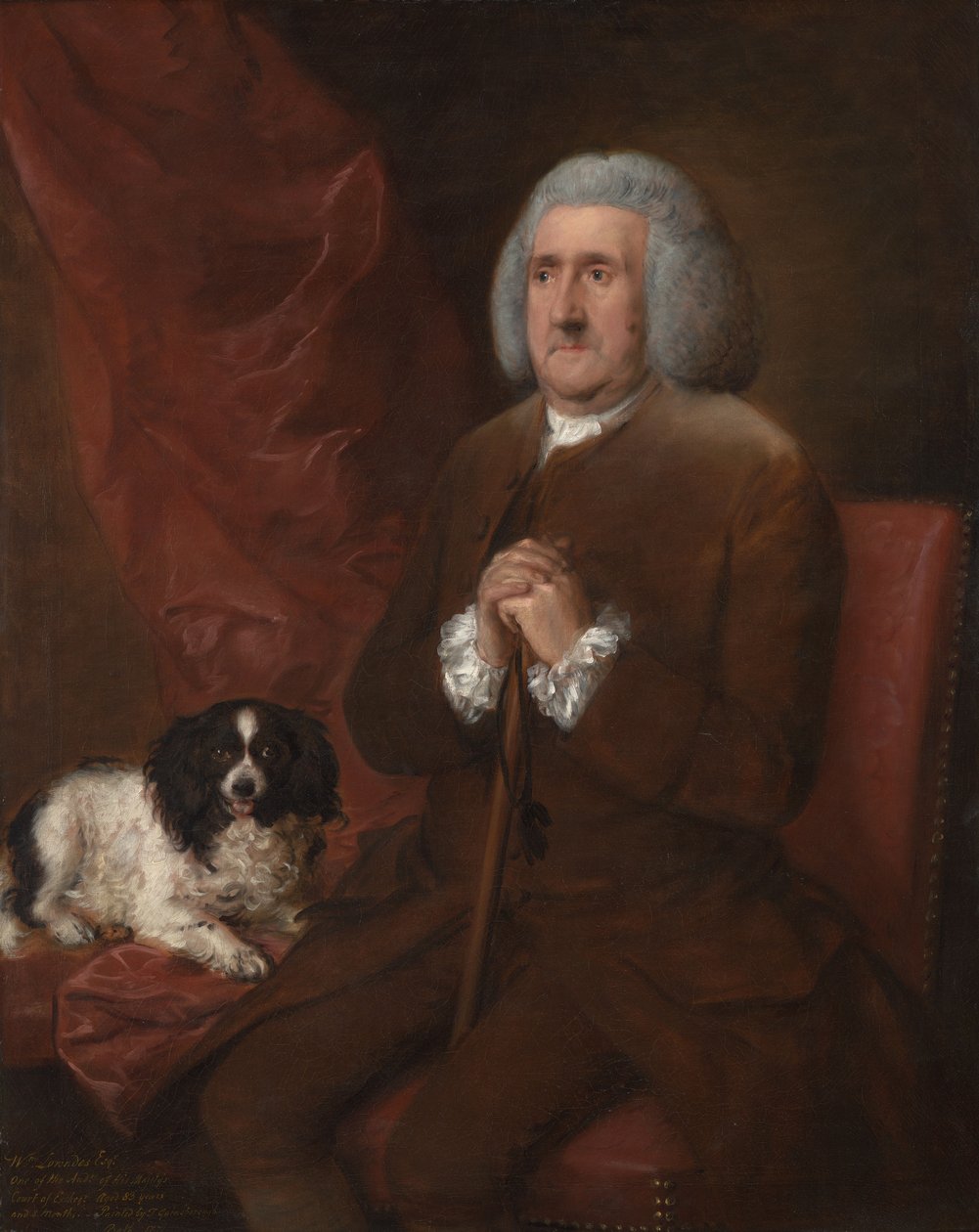William Lowndes, Auditor del Tribunal de Hacienda de Su Majestad de Thomas Gainsborough