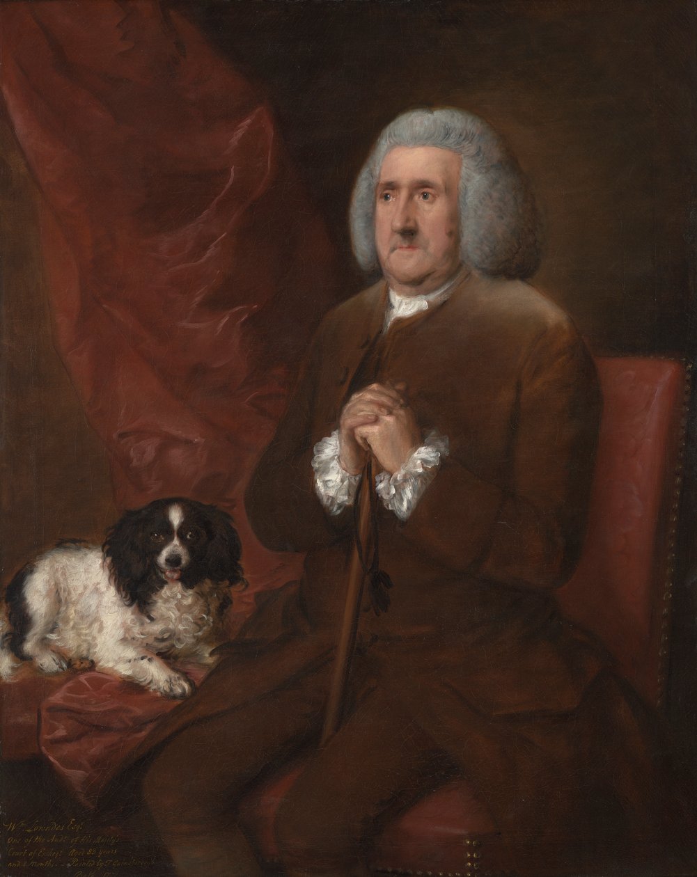 William Lowndes, Auditor del Tribunal de Hacienda de Su Majestad de Thomas Gainsborough RA