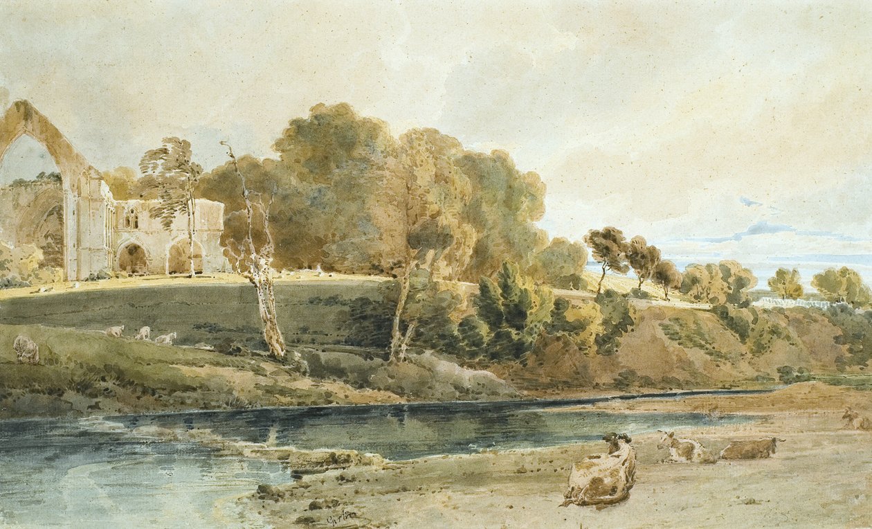 Abadía de Bolton, Yorkshire de Thomas Girtin