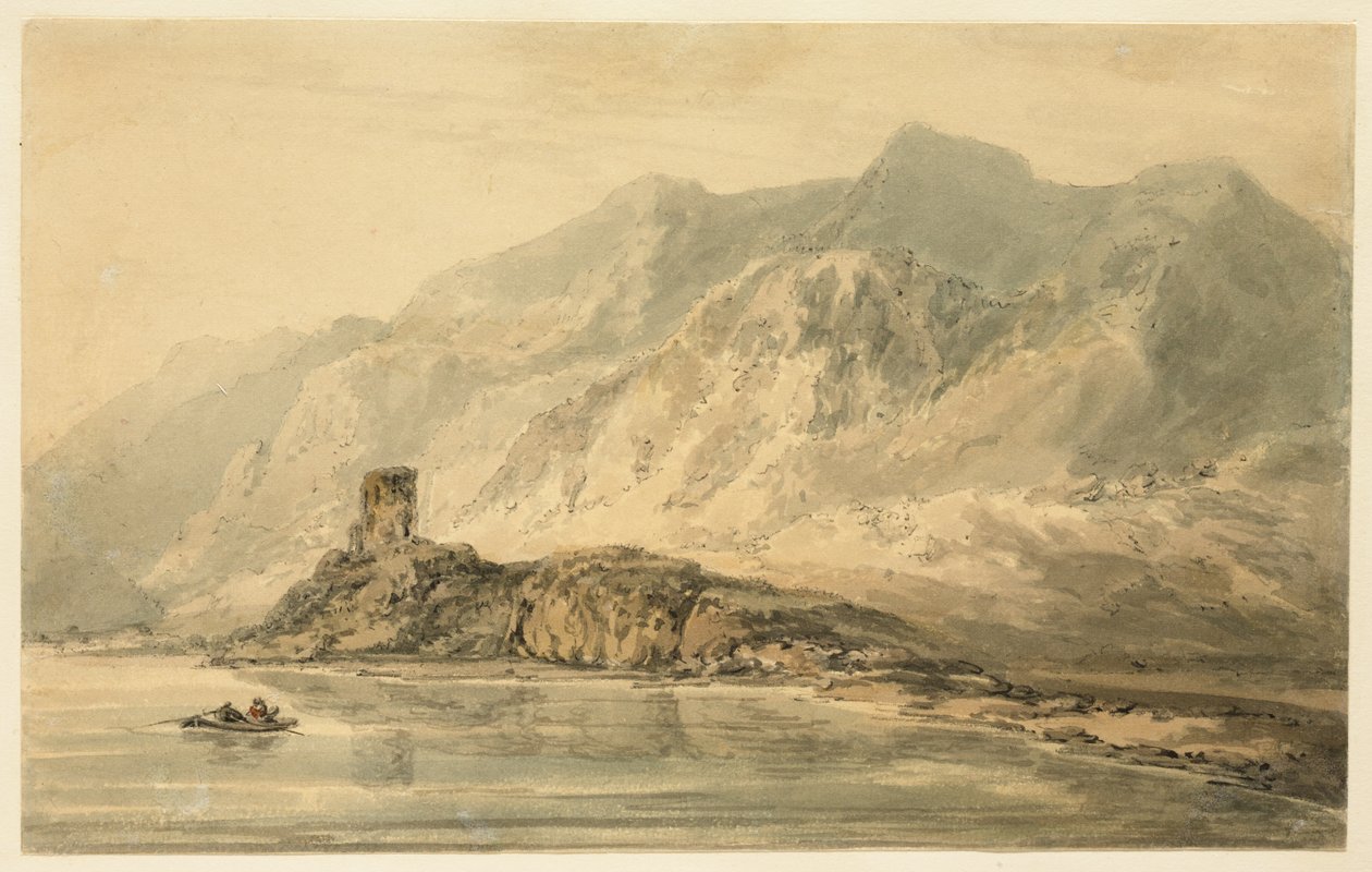 Castillo de Dolbadarn de Thomas Girtin