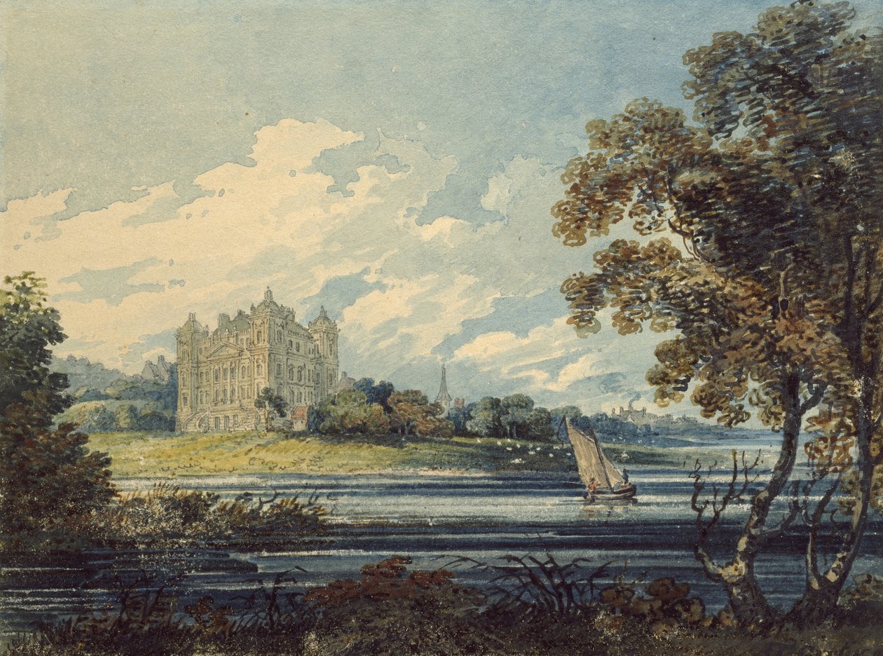 Duff House, Banff, 1794 de Thomas Girtin