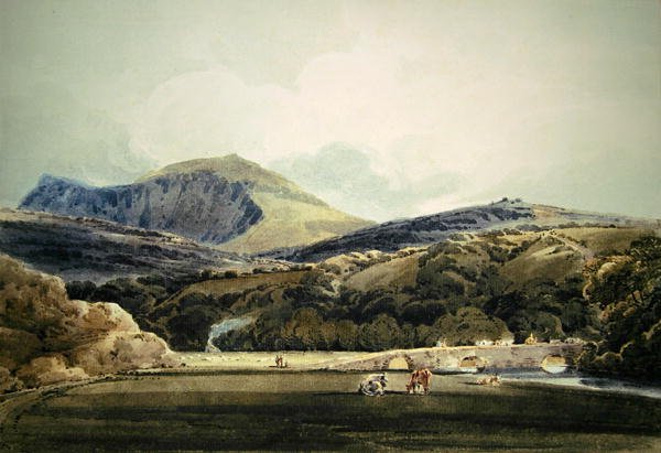 Mynnydd Mawr, Norte de Gales de Thomas Girtin