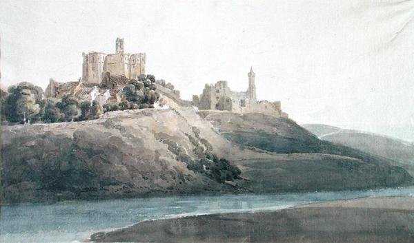 Castillo de Warkworth de Thomas Girtin