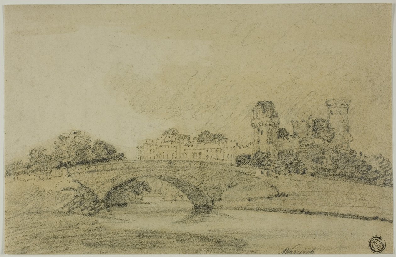 Castillo de Warwick de Thomas Girtin