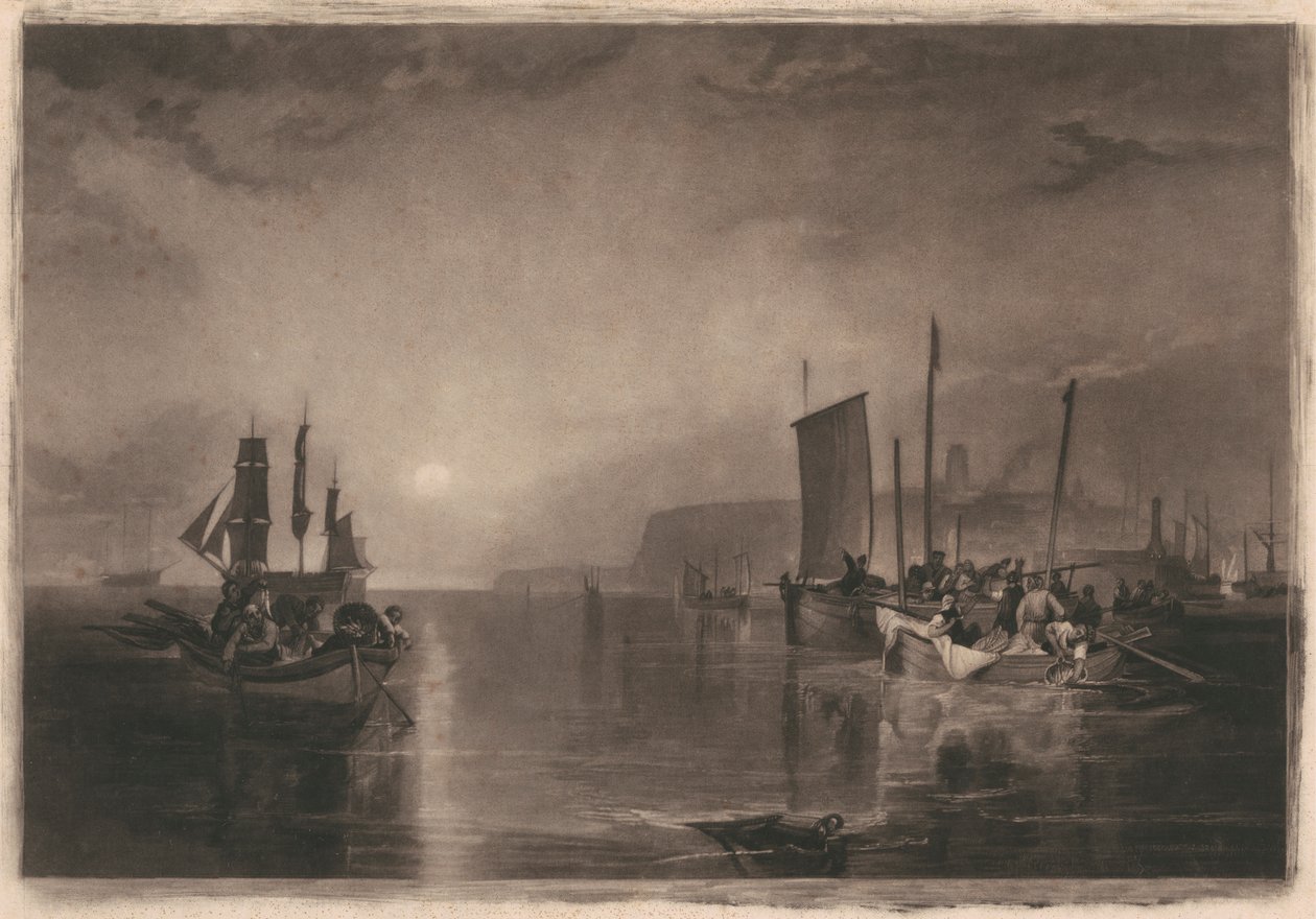 Amanecer, pesca de merlán en Margate de Thomas Goff Lupton