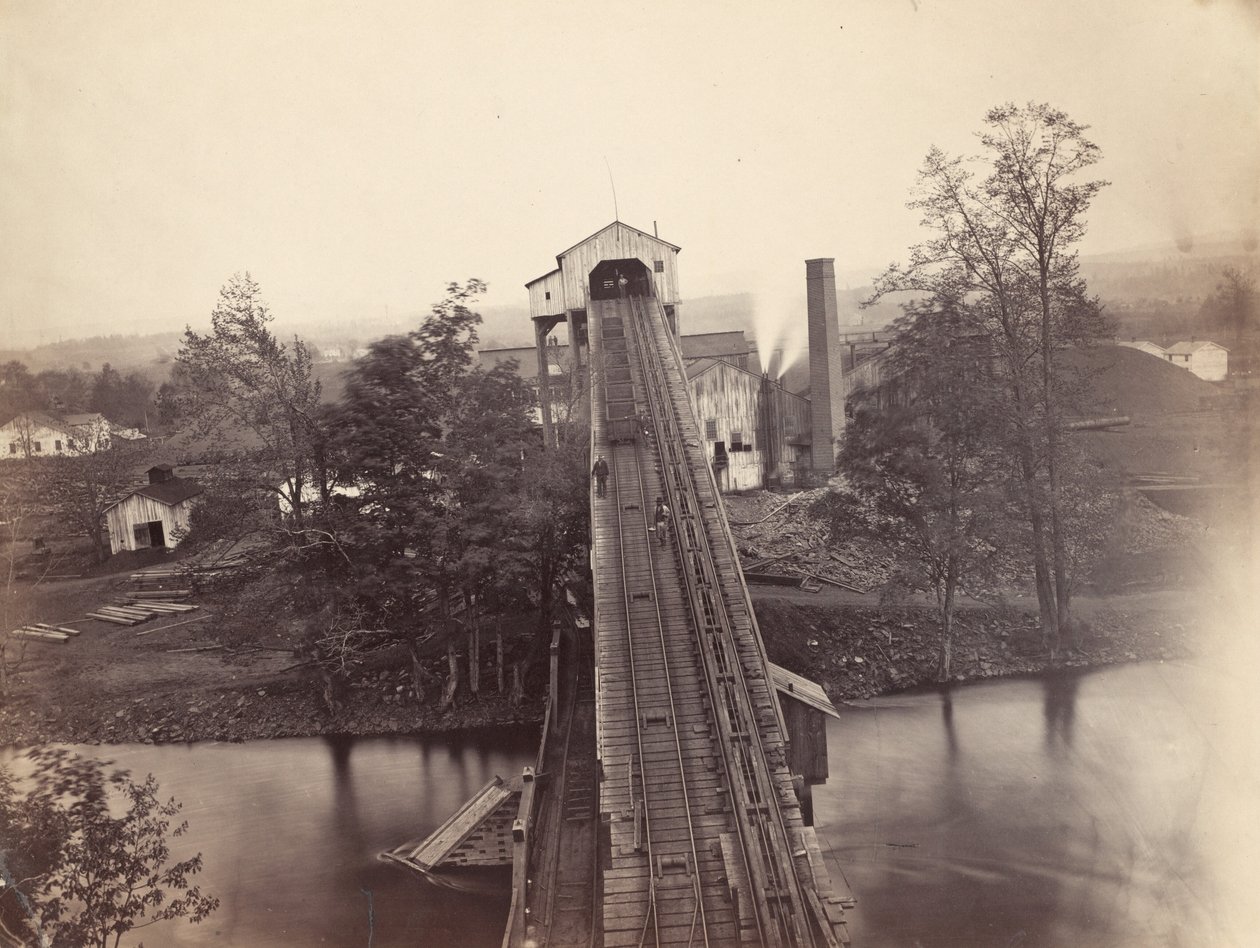 Von Storch Breaker, Del. & Hudson Canal Co., c. 1863-1865 de Thomas H. Johnson