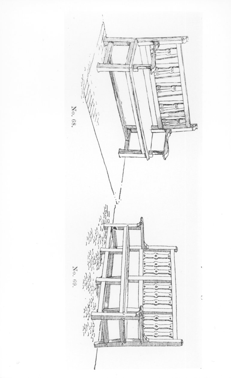 Asientos de jardín, de 