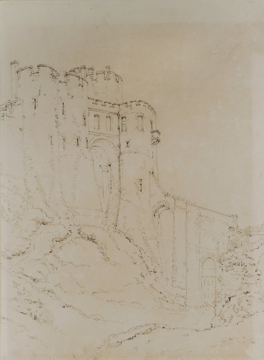 Castillo de Dover de Thomas Hearne