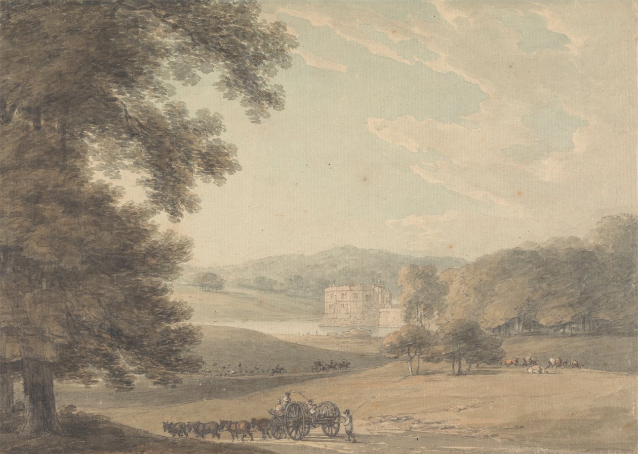 Castillo de Leeds, Kent de Thomas Hearne