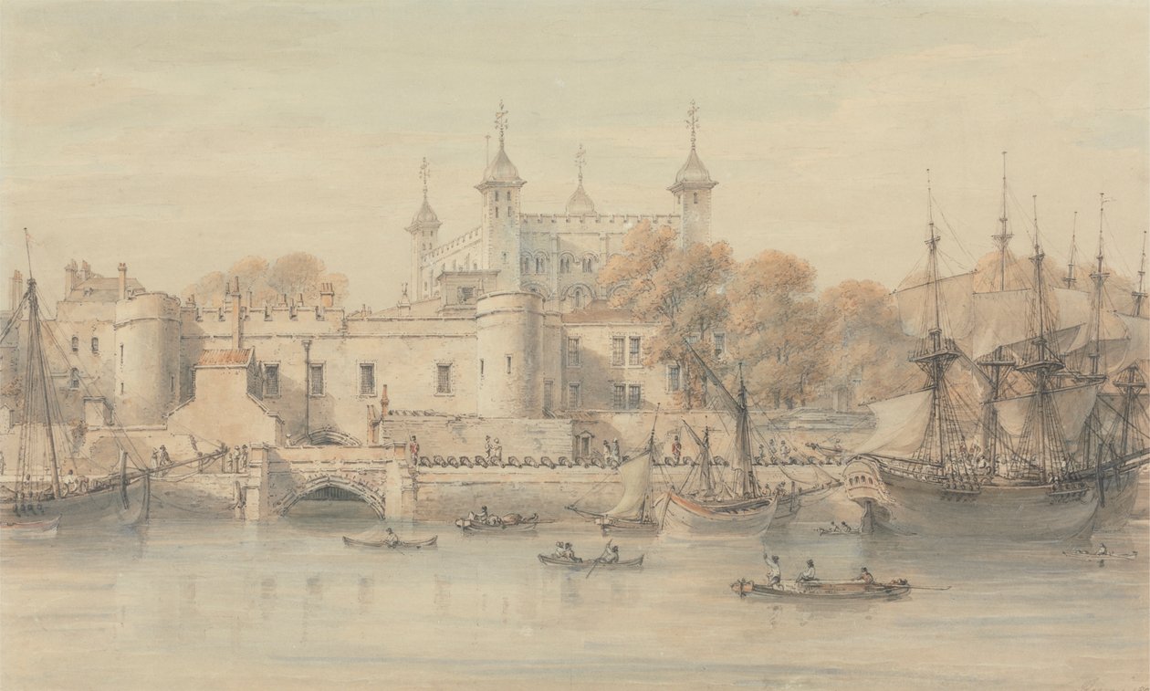 La Torre de Londres de Thomas Hearne