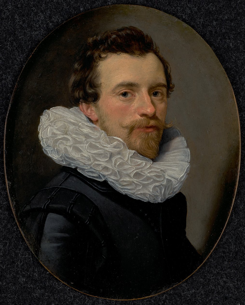 Retrato de un joven con una Ruff de Thomas Hendricksz. de Keyser