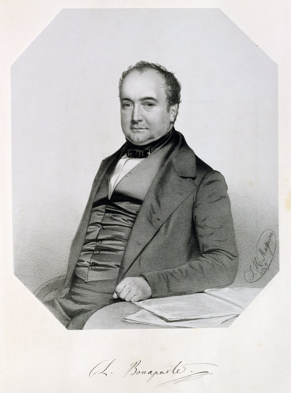 Charles Lucien Jules Laurent Bonaparte, Príncipe de Canino y Musignano (1803-57) 1850 de Thomas Herbert Maguire