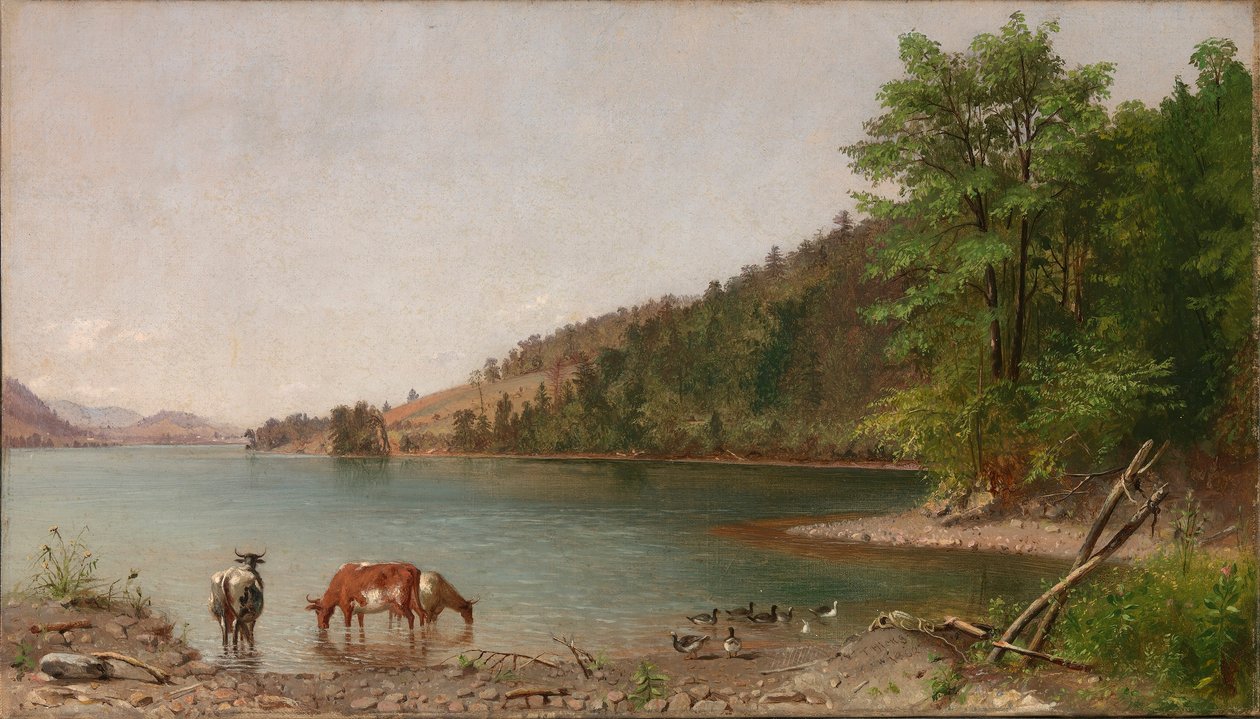 (Pequeño paisaje) de Thomas Hicks