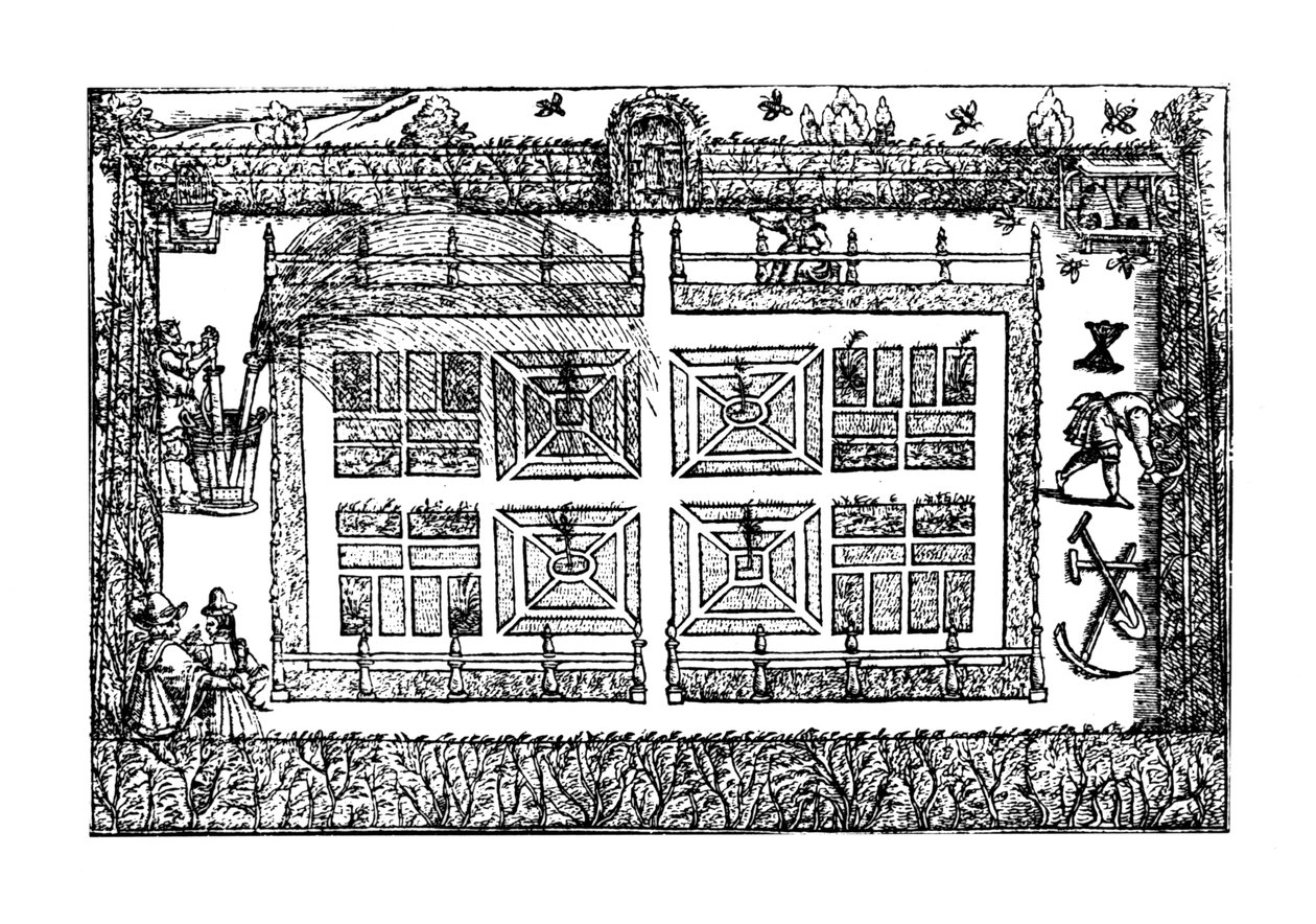 Un jardín, de 