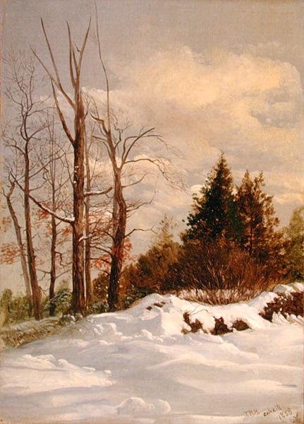 Paisaje invernal de Catskill de Thomas Hiram Hotchkiss