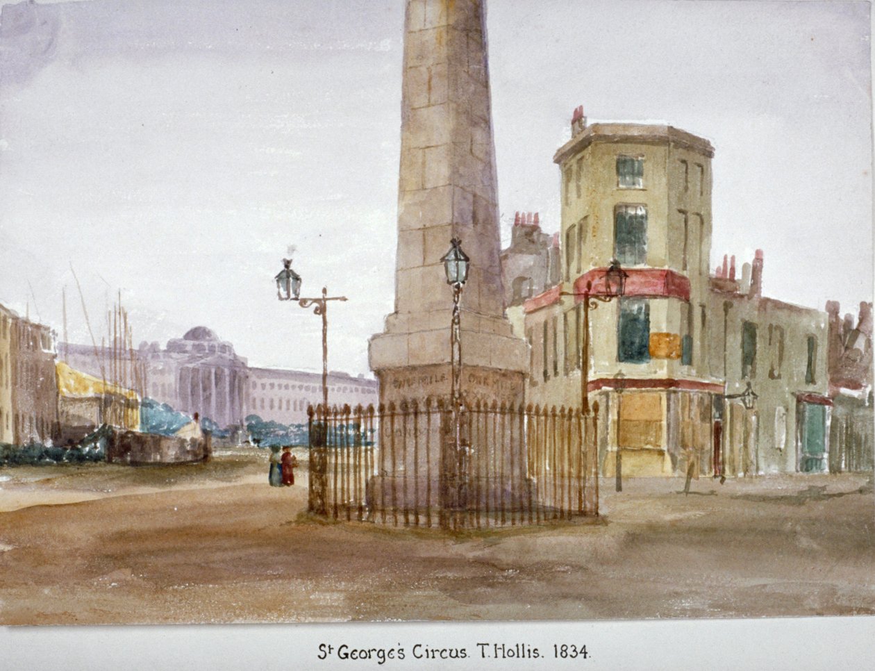 Circo de San Jorge, Southwark, Londres de Thomas Hollis