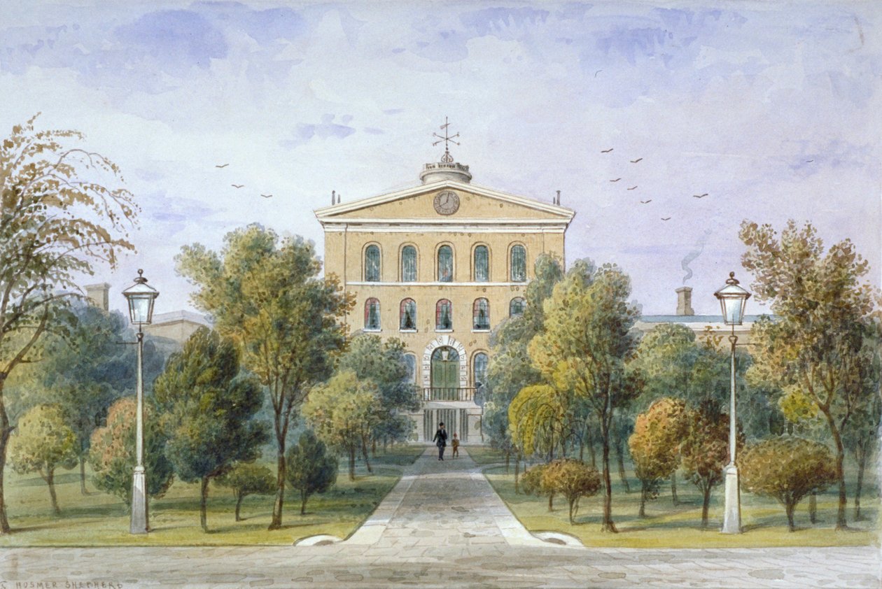 Prisión de Bridewell en Tothill Fields, Westminster, Londres de Thomas Hosmer Shepherd