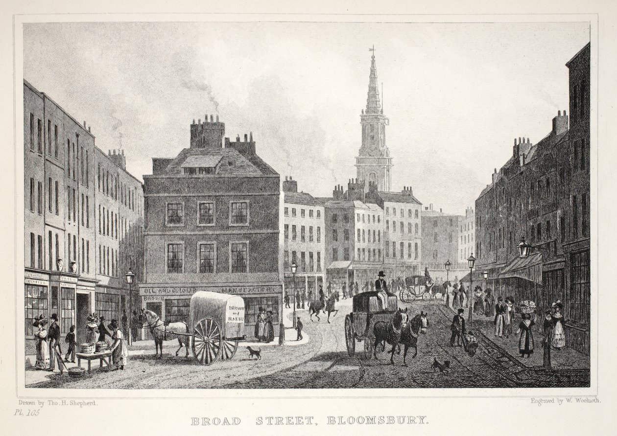 Broad Street, Bloomsbury, de 