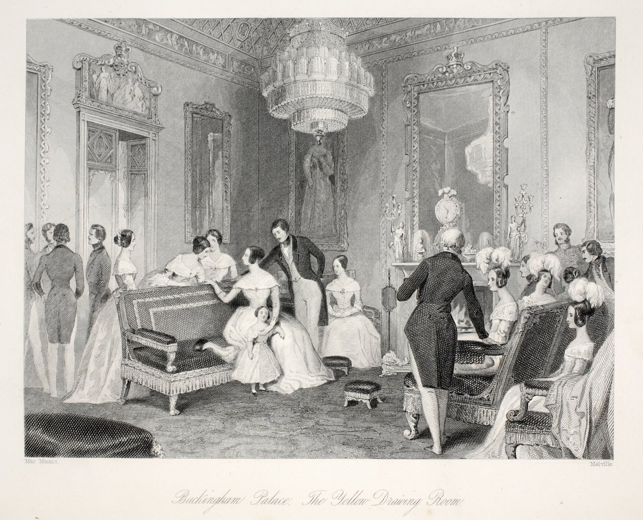 Palacio de Buckingham, El Salón Amarillo, de 