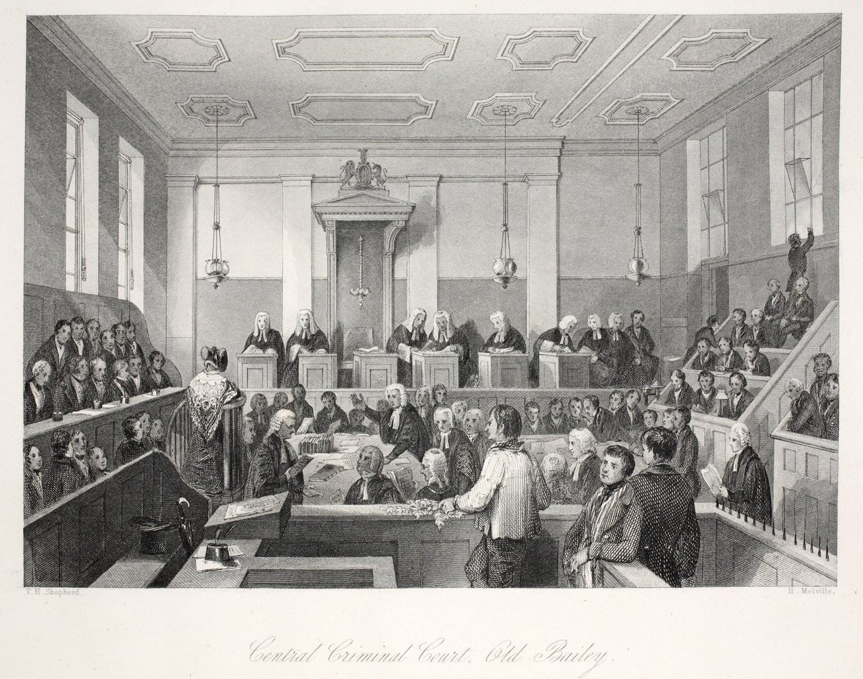 Tribunal Penal Central en el Old Bailey, de 