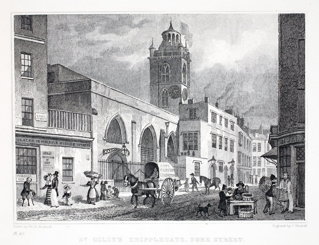 Iglesia de San Giles, Cripplegate, de 