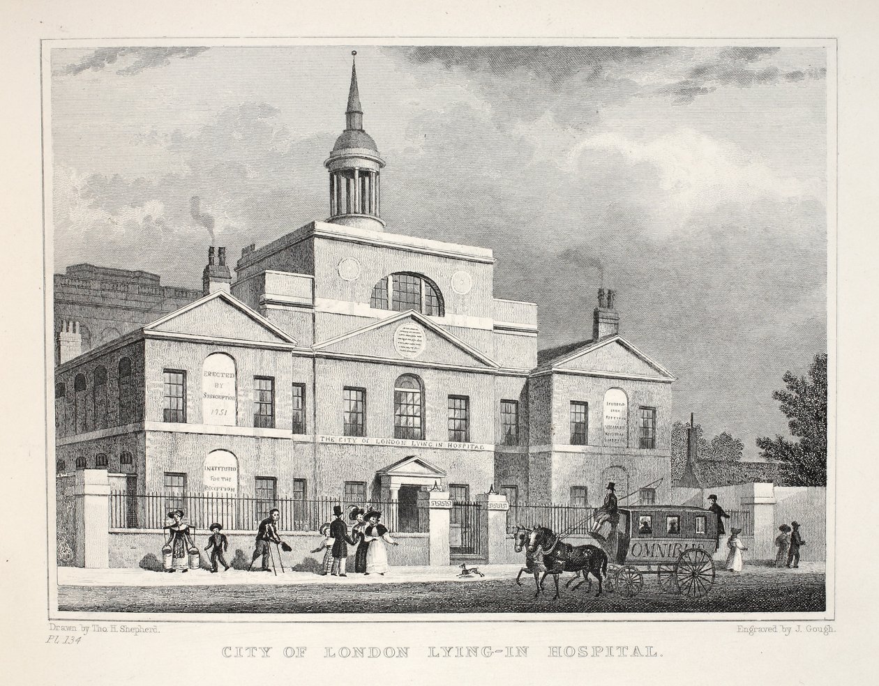 Hospital de maternidad de la Ciudad de Londres, de 
