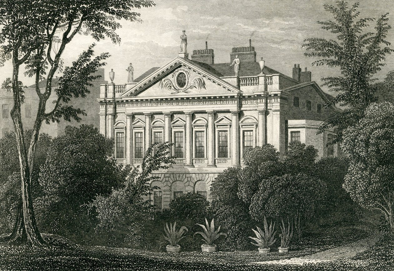 Casa del Conde Spencer, Green Park, 1829 de Thomas Hosmer Shepherd