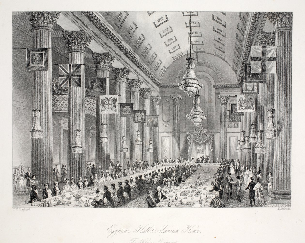 Sala Egipcia, Mansion House, de 