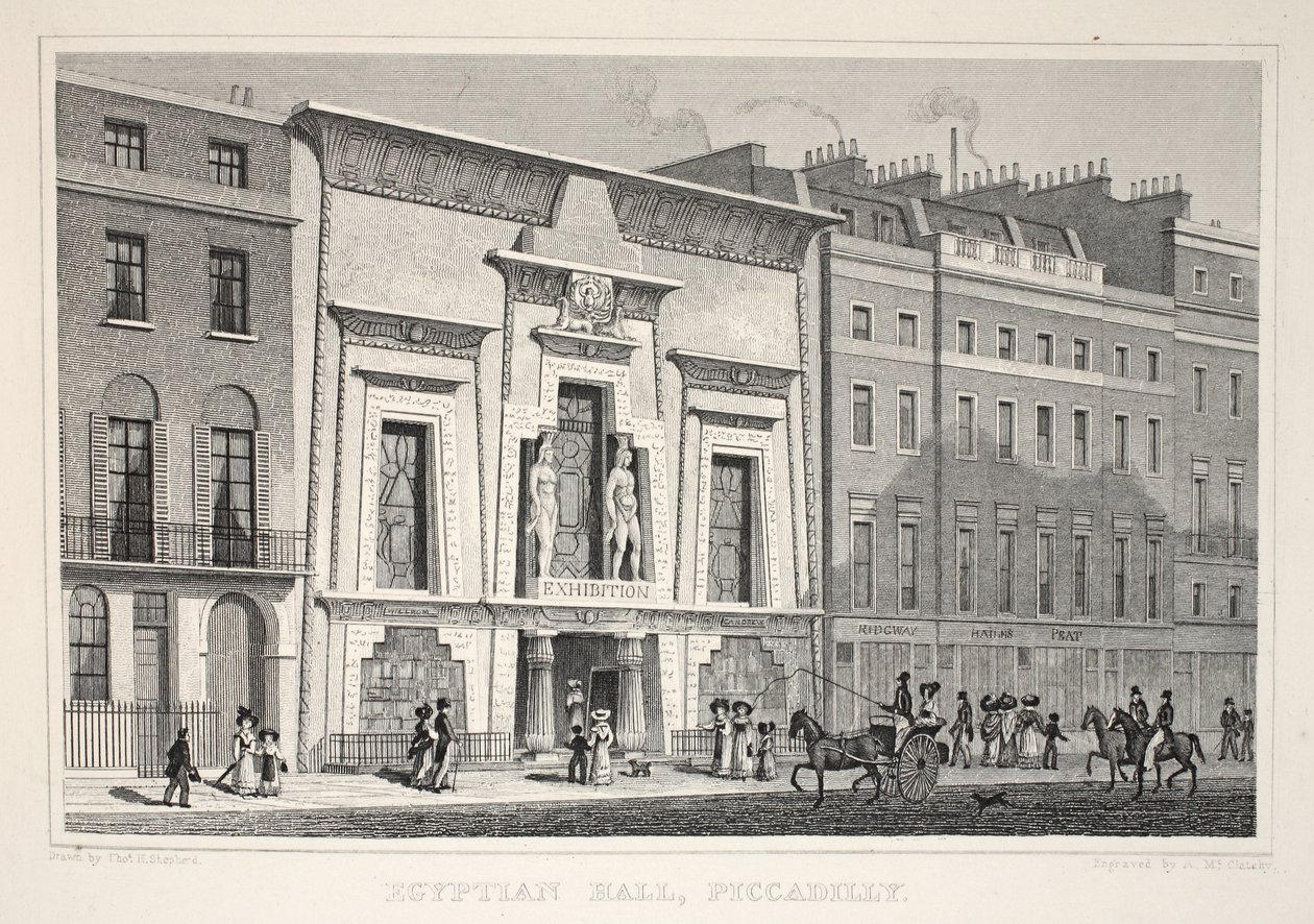 Salón Egipcio, Piccadilly, de 