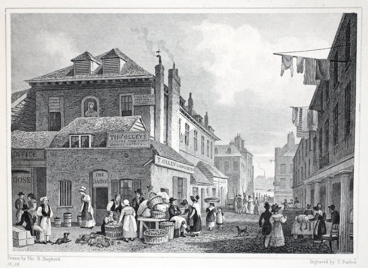 Mercado de Hungerford, Strand, de 