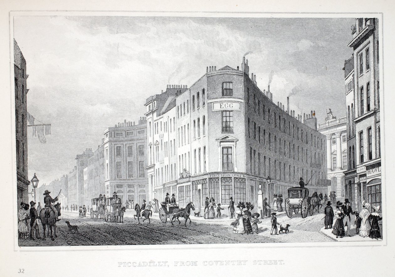 Piccadilly, desde Coventry Street, de 