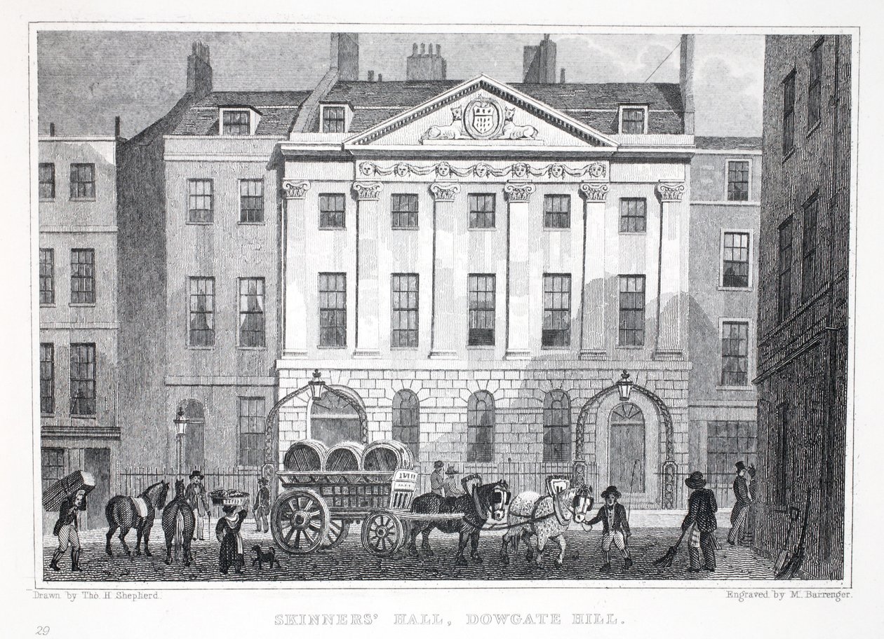 Salón de Skinner, Dowgate Hill, de 