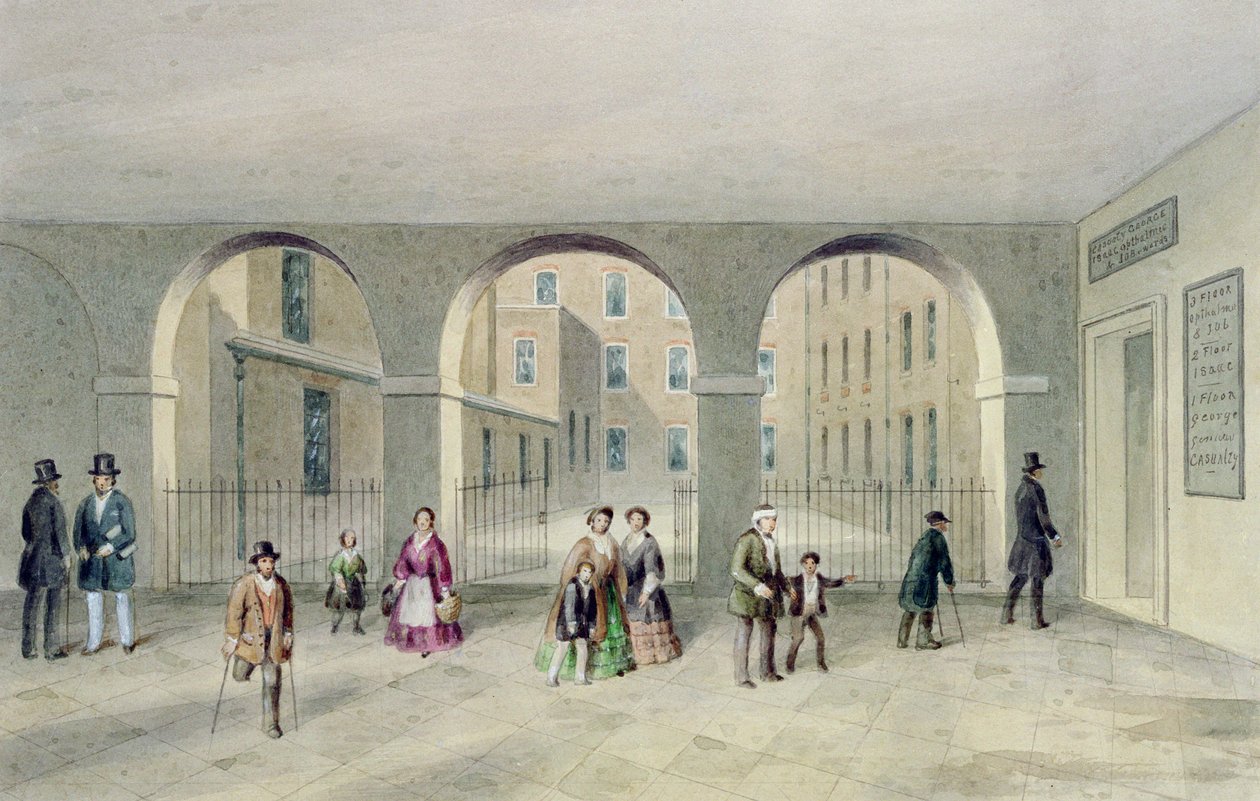 Hospital de St. Thomas, Southwark, Londres de Thomas Hosmer Shepherd