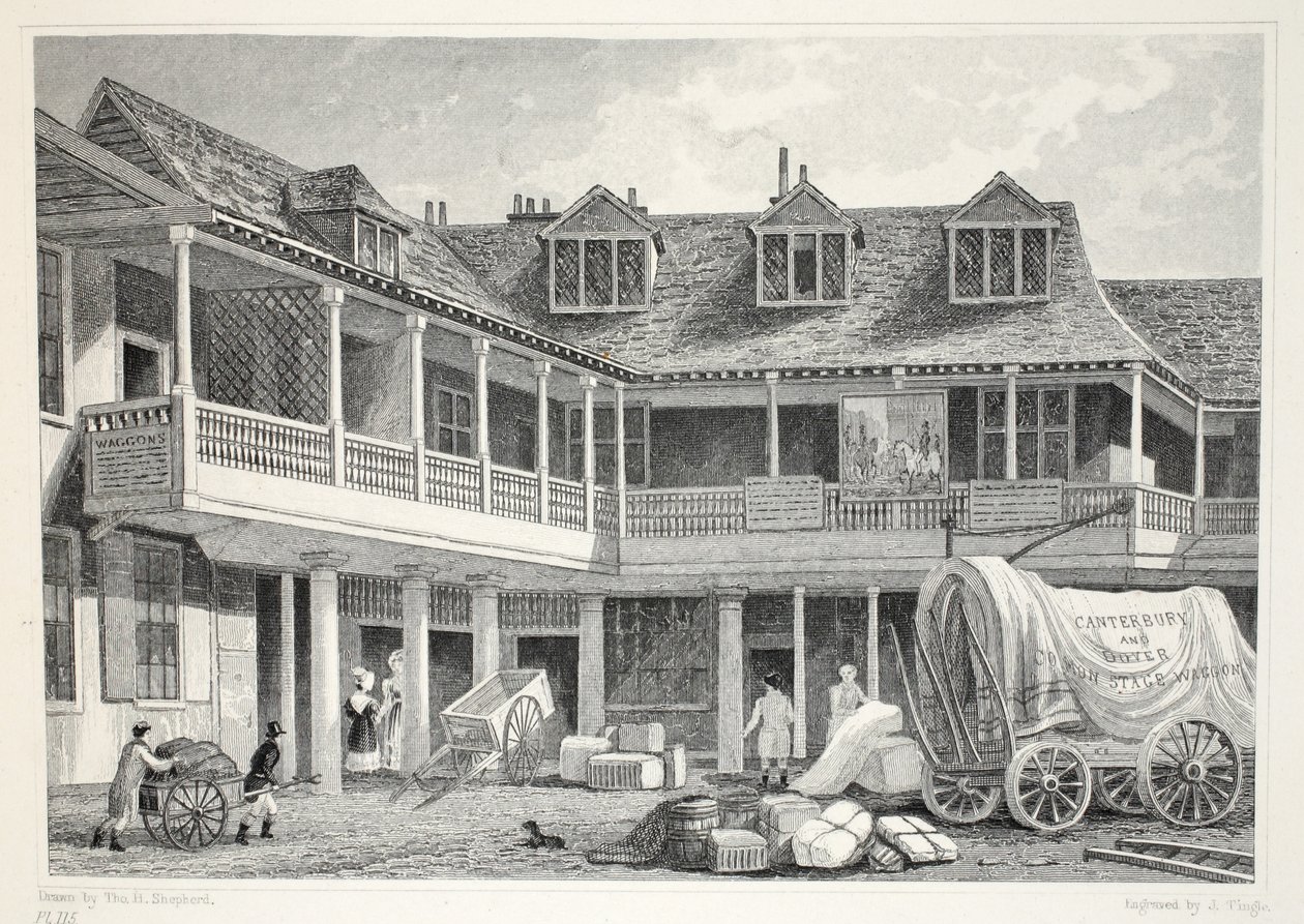 Posada Talbot, Southwark, de 
